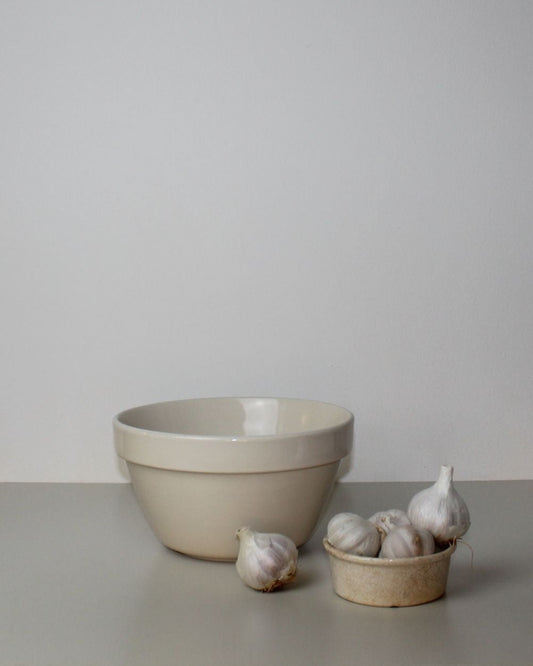 Minimalist Neutral Glazed Ceramic Bowl - The Estate