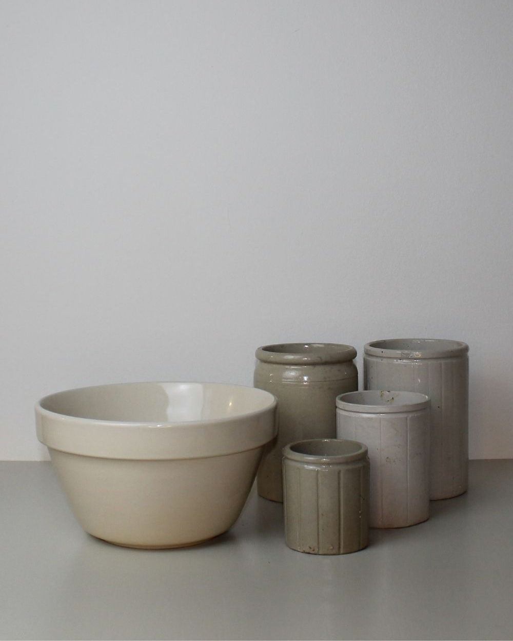 Minimalist Neutral Glazed Ceramic Bowl - The Estate