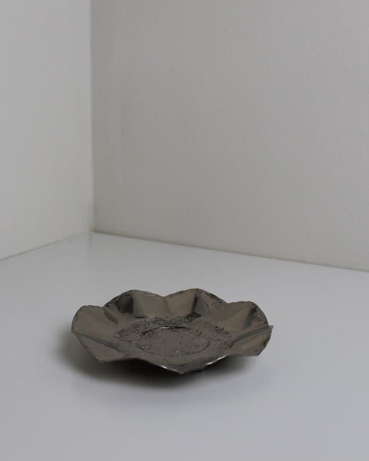 Rococo-Scroll EPNS Silver-Plated Footed Bonbon / Trinket Dish, c. 1950s England - The Estate