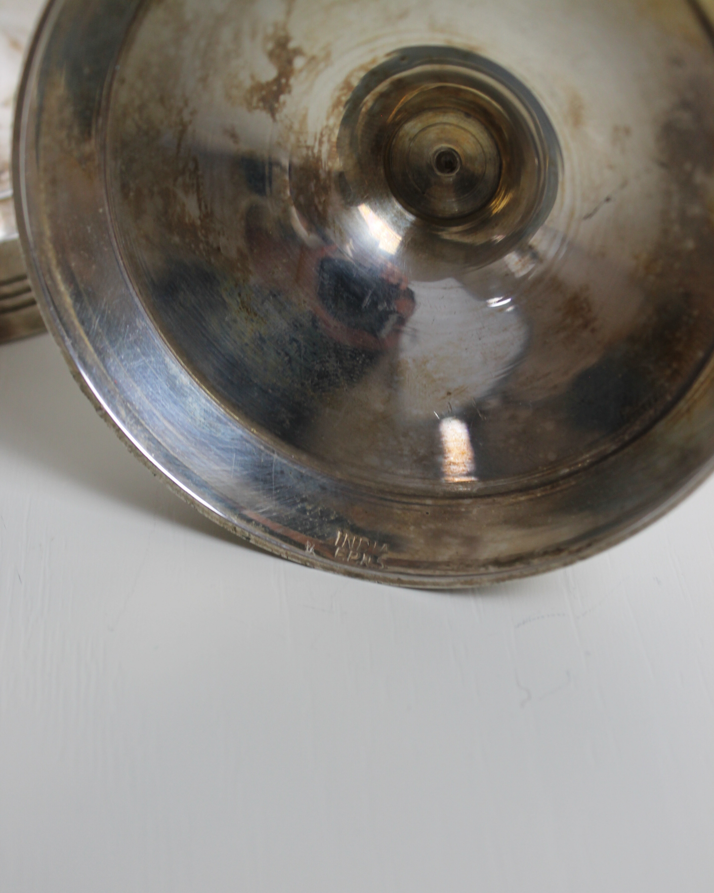 Vintage Indian Silver-Plated Candlesticks - The Estate