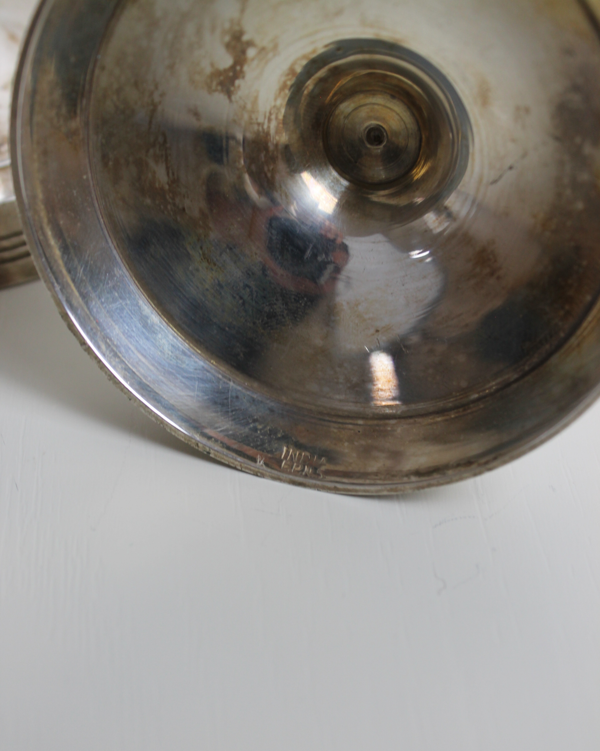 Vintage Indian Silver-Plated Candlesticks - The Estate